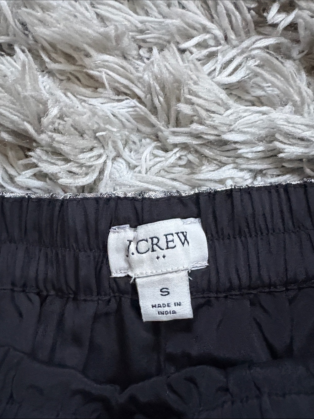 J. Crew Black and White Gingham Mini Skirt - Picture 2 of 2